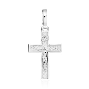 Cruce argint pandantiv DiAmanti K0120R-DIA (Argint 925‰ 2,6 g.)